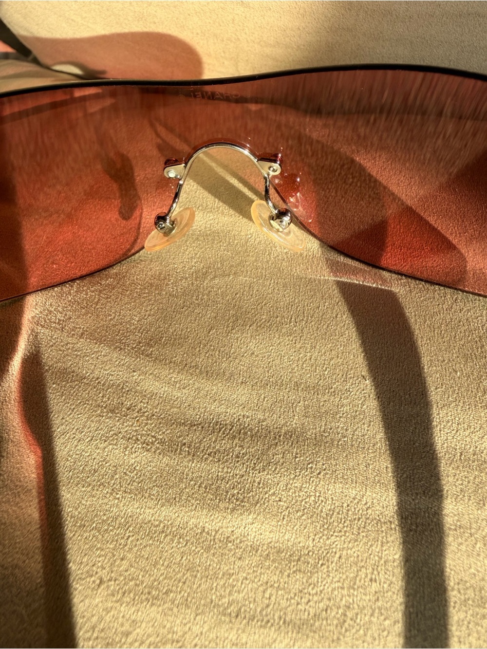 CHANEL Rose Gradient Shield Sunglasses - Picture 6 of 8